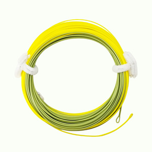 Lenza da Pesca a Mosca Galleggiante Weight Forward, Nucleo Intrecciato Rivestito in PVC Bicolore, 100ft con Anelli Saldati per Trota e Salmone - Product Image 1