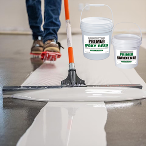 LSY 2:1 100% Sólidos Autonivelante Gris Negro Tan Blanco Imprimación <span class=keywords><strong>epoxi</strong></span> para revestimiento de pisos industriales comerciales y residenciales - Product Image 1