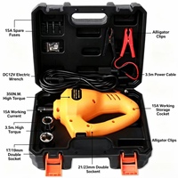 Kit d'outils de secours pour voiture, cric électrique 12V et clé à chocs électrique, capacité 2 tonnes, pour le changement de pneus