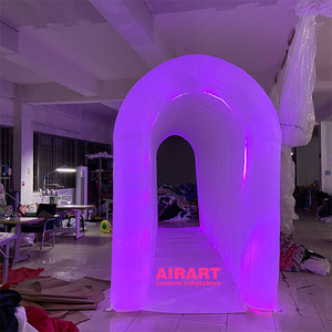 <span class=keywords><strong>Inflatable</strong></span> trắng đường hầm, sáng lối vào đường hầm inflatables, Wedding party trang trí đường hầm <span class=keywords><strong>Inflatable</strong></span> LED chiếu sáng đường hầm - Product Image 6