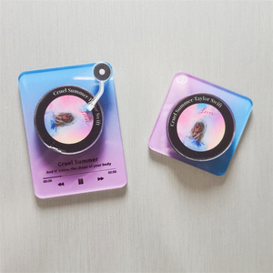 Carte magnétique en acrylique personnalisée avec étiquette NFC pour album programmé de la page musicale GSC - Product Image 5