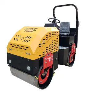 Best Quality 1500kg Drum Roller China Cheap New Mini Roller Double Drum Vibrator For Sale