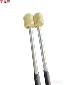 Par de Bastones de Contacto para Danza del Fuego con Tubo de Aluminio Resistente y Mango de EPDM - Product Image 6