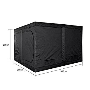 Large grow tent 300x300x200 growtent waterproof Hydroponic tent grow kit Easily Assembled Mushroom grow tent complete kit