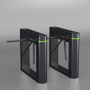 رفيد ثلاثة الأسطوانة الباب الدوار آلية التحكم في الوصول شبه التلقائي صالة الألعاب الرياضية الفولاذ المقاوم للصدأ IP54 - Product Image 3