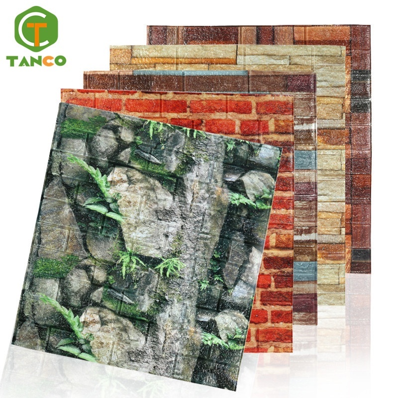 Modern Geometric Waterproof Foam Marble Thickened