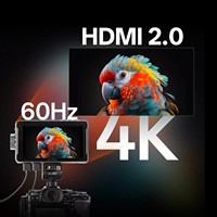 Monitor de Pantalla Táctil DC550 Pro II de 5.5 Pulgadas para VILTROX 4K HDMI, Pantalla Externa de Alto Brillo para Grabación de Video con Cámara