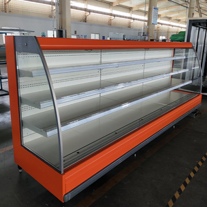 Thương mại đồ uống hiển thị tủ lạnh bán dọc đảo Máy làm lạnh cho siêu thị sản phẩm tươi lưu trữ - Product Image 5