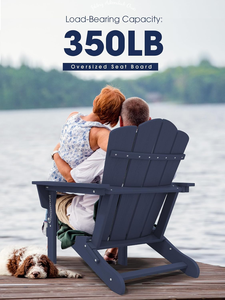 Patio ngoài trời Vườn <span class=keywords><strong>adirondack</strong></span> ghế HDPE Tất cả thời tiết <span class=keywords><strong>adirondack</strong></span> Ghế gấp nhựa đồ nội thất - Product Image 6