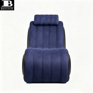 Fauteuil gonflable ergonomique en forme de vague, portable, doux et floqué, canapé-lit intime pour couples, pour une utilisation en chambre à coucher, pour le plaisir des adultes - Product Image 5