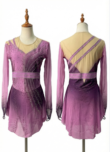 Vestido de Patinaje Artístico, Ropa de Pole Dance, <span class=keywords><strong>Disfraz</strong></span> de Baile Latino para Mujeres y Niñas, Vestidos de <span class=keywords><strong>Patinadora</strong></span>, Trajes de Competición de Patinaje y Baile, Económicos - Product Image 2