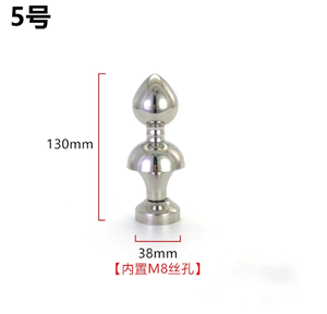 European Style 201 <b>Stainless</b> <b>Steel</b> Craft Head Nakajima Display <b>Rack</b> Tube Decorative Head Shelf Hanger Storage <b>Rack</b> Creative - Product Image 5