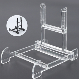 Caballete de exhibición de plástico para soporte de imagen transparente al por mayor de fábrica para soportes de libros - Product Image 1