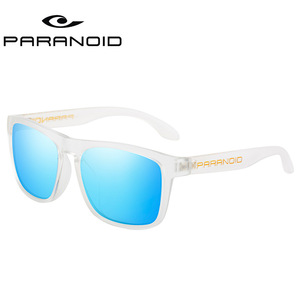 PARANOID P8818 nueva moda gafas de sol polarizadas cuadradas UV400 TAC lentes marco rojo para deportes conducción pesca Venta caliente - Product Image 4