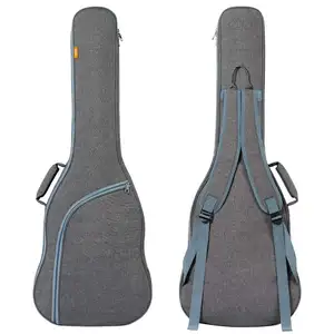39/40 inç gitar çantası 0.35in yastıklı Gig Bag kılıf Fit standart tek ve çift kişilik gitar kılıfı