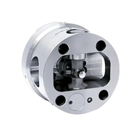 BDEFU Solid Pneumatic Chuck 3 Jaw Lathe Chuck Steel Three Jaw Power Chuck for CNC Lathe Drilling Milling Machine