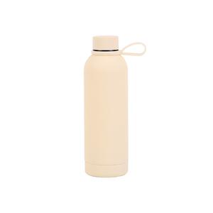 BORGE Logo personnalisé 500ml petite bouteille d'eau en acier inoxydable à bouche étroite Portable thermos isolé sous vide - Product Image 4