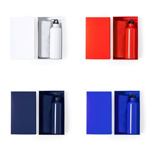 Offre Spéciale – Ensemble Serviette et Bouteille d'Eau Personnalisable 750 ml avec Logo pour la Salle de Sport et les Cadeaux Promotionnels en Plein Air - Product Image 1