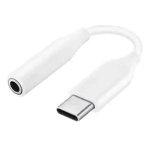 كابل محول الصوت لسامسونج نوت 10 USB من النوع C إلى مقبس محول سماعات الرأس 3.5 ملم