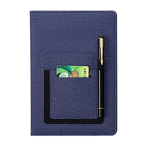 Diario planificador con cuadrícula de puntos de cuero PU de la mejor calidad personalizado al por mayor, cuaderno con encuadernación térmica para uso de regalo - Product Image 4