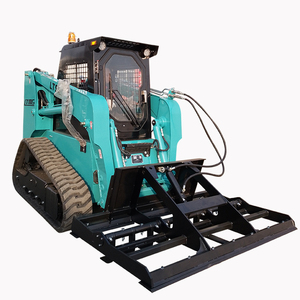 Máquina cargadora de orugas 55 KW 75 KW 1200KG 1500KG Cargadora de orugas con avión terrestre - Product Image 1