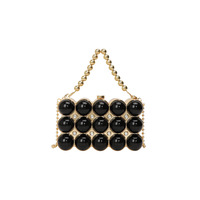 Nouvelle Pochette de Soirée Faite Main en Acrylique 2026 pour Femme, Sac à Main Perles et Boules, Pochette de Mariage, Fête, Bal de Promo avec Chaîne