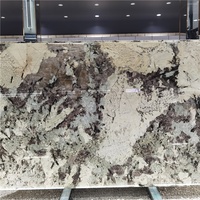 Labradorador blanc pour montagne blanche neige, quartz de luxe, pierre exotiques translucide