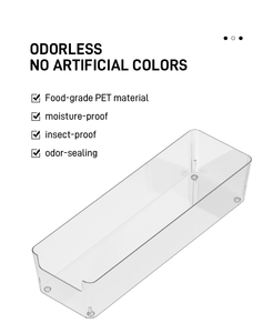 Contenedor Transparente de PET de Grado Alimenticio para Exhibición de Snacks en Estantes de <span class=keywords><strong>Supermercado</strong></span> y Uso Doméstico - Product Image 3
