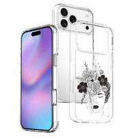 Coque de téléphone transparente souple anti-UV personnalisée en TPU pour iPhone 18 Pro, 18 Pro Max, 17, 16, 15