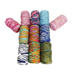 Fil T-Shirt 100 % Polyester Tricoté <span class=keywords><strong>à</strong></span> la Main, Motifs Colorés, Matériau Fantaisie pour Sacs au Crochet et Projets Créatifs - Product Image 2