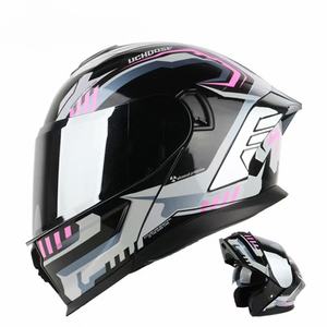 Nouveau certificat DOT <span class=keywords><strong>casque</strong></span> de Moto modulaire LOGO personnalisé prix usine ABS matériel ABATIBLES Casco de Moto <span class=keywords><strong>casque</strong></span> universel à rabat - Product Image 3