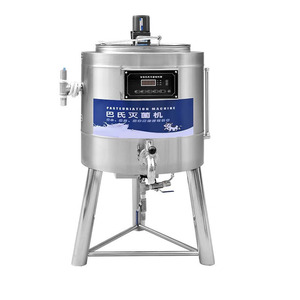 Automatic <b>Electric</b> Milk Pasteurizer Machine Stainless Steel Fresh Milk Pasteurization Tank Pasteurizer Equipment - Product Image 1