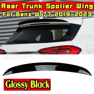 Pour Mercedes Classe A W177 A180 A160 A200 A220 A250 A45 A35 2019-2023 Aileron arrière Kit carrosserie Spoiler de toit arrière Accessoires auto - Product Image 1