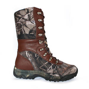 Bottes <span class=keywords><strong>de</strong></span> <span class=keywords><strong>chasse</strong></span> <span class=keywords><strong>de</strong></span> camouflage imperméables bon marché personnalisées OEM ODM pour hommes Bottes d'hiver en caoutchouc naturel EVA PU 100% imperméables - Product Image 5
