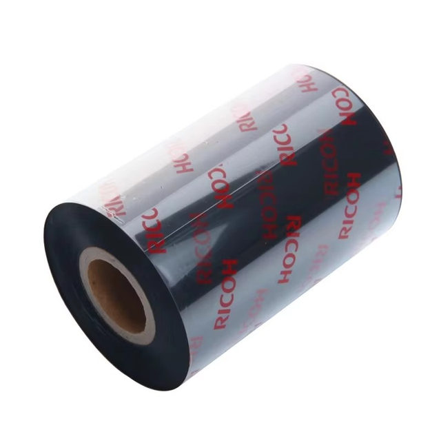 Original Ricoh B110A Wax Resin Ribbon 110x300 Thermal Transfer Barcode Ribbon TTR Thermal Printer Ribbon Coated Paper PP PET