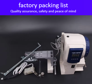 工場卸売 T03シリーズ シンプル一体型ダイレクトドライブモーターミシン ロックステッチ、ツインニードル、ジグザグ、ポストベッド - Product Image 6