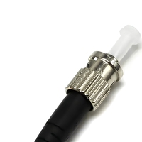 Pasokan Pabrik OM1 62.5/125 Multimode Simplex Fiber Optic Patch Cord ST ke ST