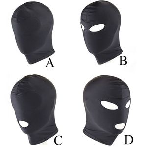 3 fori del Fronte Pieno Poliestere Testa Bocca Maschera per L'uomo Le Donne di Coppia Femminile di Ritenuta - Product Image 1