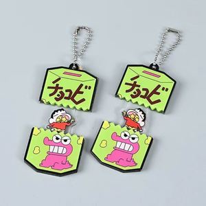 Customized Acrylic Creative Pull-out <b>Keychain</b> <b>Anime</b>-related Bag Pendants - Product Image 6