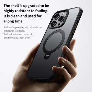 Ultima nuova custodia per telefono con supporto magnetico per telefono per telefono iPhone Cover per <span class=keywords><strong>Samsung</strong></span> per huawei Custodia con supporto per 360 di rotazione - Product Image 4