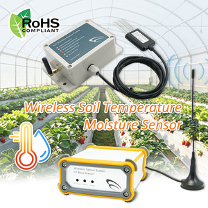 Easemind G7-MS-TH Garden Automation Soil Moisture Meter <b>Wireless</b> Modbus <b>Sensor</b> Ethernet Soil <b>Temperature</b> Humidity Detection 10cm - Product Image 1