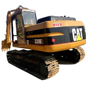 Excavatrice sur chenilles Cat 320b, modèle Cat, poids opérationnel de 20 tonnes, composants clés : moteur, pompe, boîte de vitesses, PLC - Product Image 1