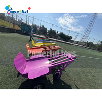 Chariot électrique Easy-Move pour le transport de structures gonflables - Chariot motorisé robuste pour le transport de structures gonflables lourdes