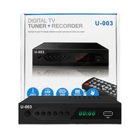 Junuo U003 ATSC TV Receptor Digital TV Box Set-Top Box Full HD Free to Air Set Top Box para América México Canadá