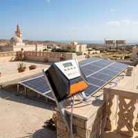 Contrôleur solaire MPPT 12V 24V à efficacité de suivi de 99% avec affichage LCD et fonctions de protection 10A 20A 40A 60A