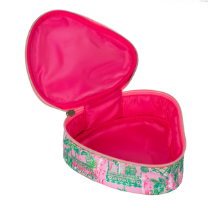Grande capacité pour les cosmétiques, sac organisateur de maquillage en polyester à motif lettres, fermeture éclair tendance, étanche, rangement cosmétique - Product Image 5