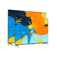 Téléviseur Intelligent Sans Cadre d'Usine 43 Pouces 110-240V 50/60Hz, Écran LCD Full HD, Disponible en 32, 43 et 50 Pouces