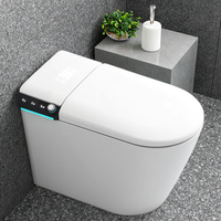 Toilette intelligente électrique monobloc à double utilisateur de haute qualité avec capteur de mémoire Toilette intelligente