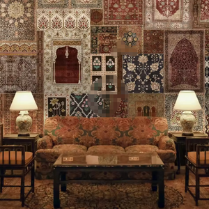 Facile à installer Tapis traditionnel <span class=keywords><strong>Style</strong></span> design <span class=keywords><strong>Papier</strong></span> <span class=keywords><strong>peint</strong></span> non tissé Mural Ali Mountain <span class=keywords><strong>Papier</strong></span> <span class=keywords><strong>peint</strong></span> indien - Product Image 3