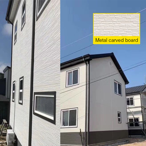 Panneau sandwich moderne en métal sculpté Panneaux structurels isolés pour villa Revêtement mural <span class=keywords><strong>extérieur</strong></span> <span class=keywords><strong>Façade</strong></span> de bâtiment décorative - Product Image 2